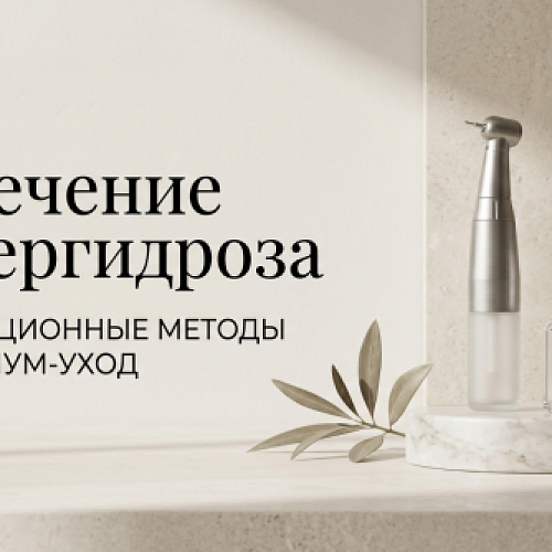 Лечение гипергидроза: инъекции ботулотоксина от повышенной потливости